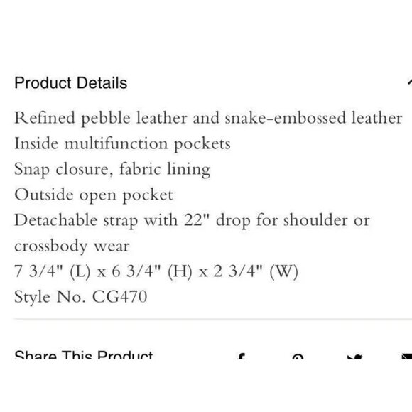 Coach 2023 Morgan Black Pebbled Leather Saddle Bag Crossbody Snakeskin Trim NWOT - Picture 12 of 16